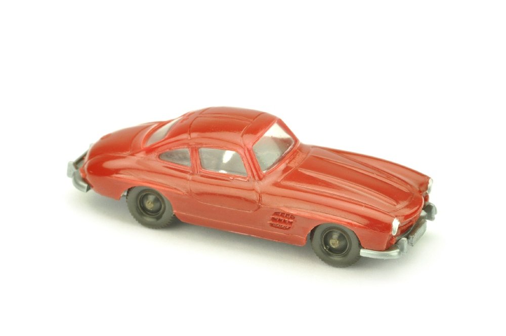 Mercedes 300 SL Coupe, weinrot (1 of 1)