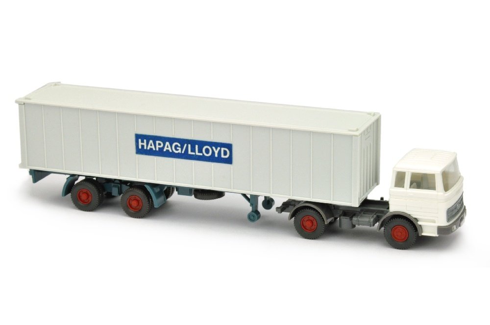 Container-Sattelzug MB 1620 Hapag-Lloyd (schmal) (1 of 2)