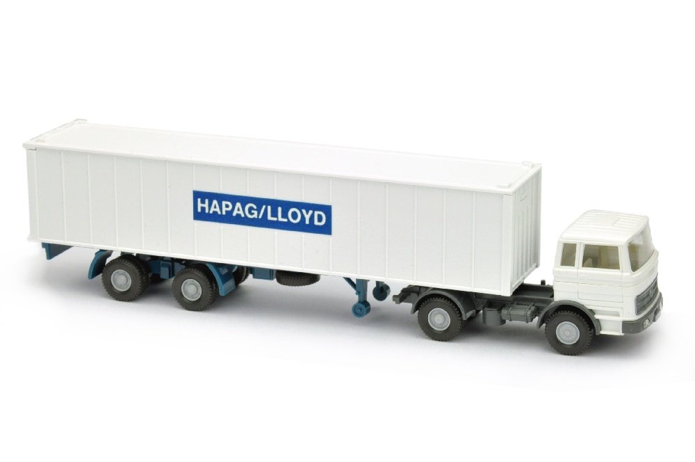 Container-Sattelzug MB 1620 Hapag-Lloyd (schmal) (1 of 2)