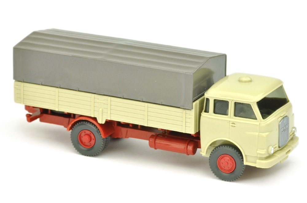 MAN 10.230, hellgelbgrau/weinrot (nur Zugwagen) (1 of 1)