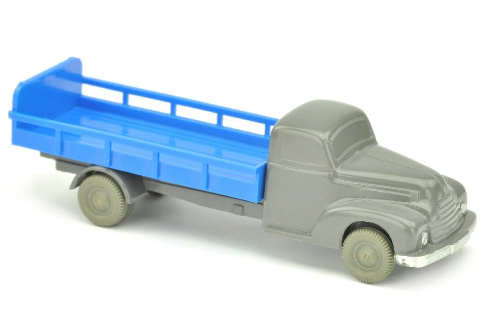 Milchwagen Ford, basaltgrau/himmelblau: 170/1B, fast neuwertig (Wiking Unverglaster Rollachser)