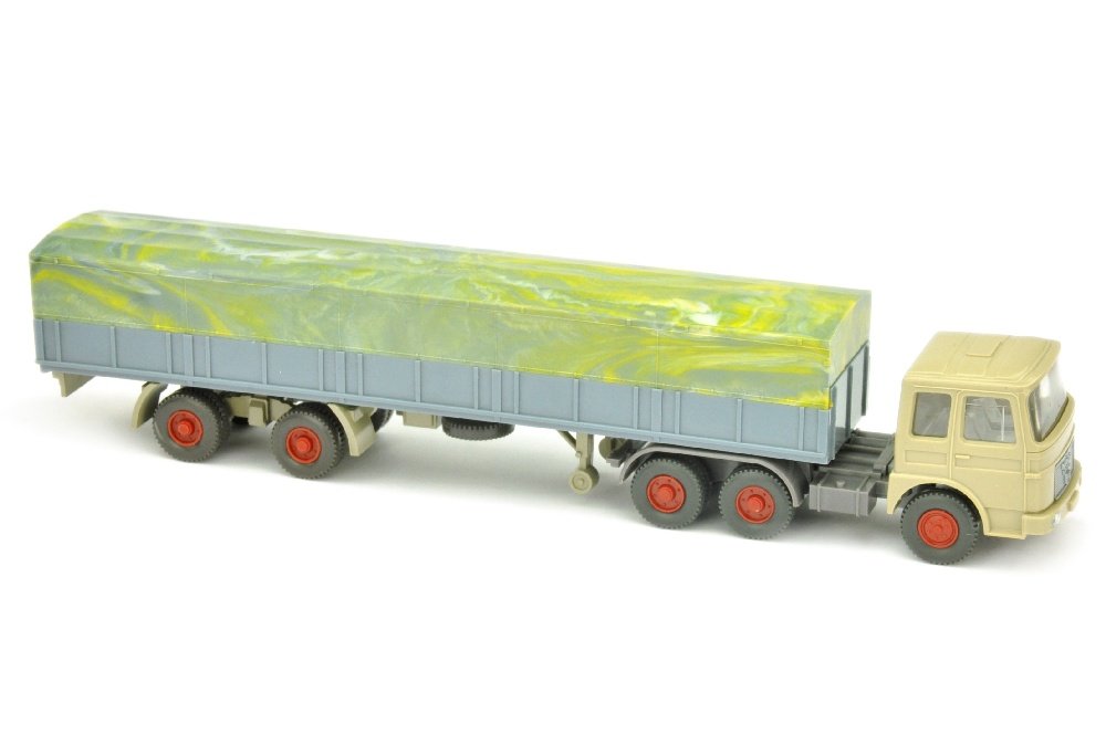 Pritschen-SZ MAN 22.321, gelbgrau/graublau (1 of 3)