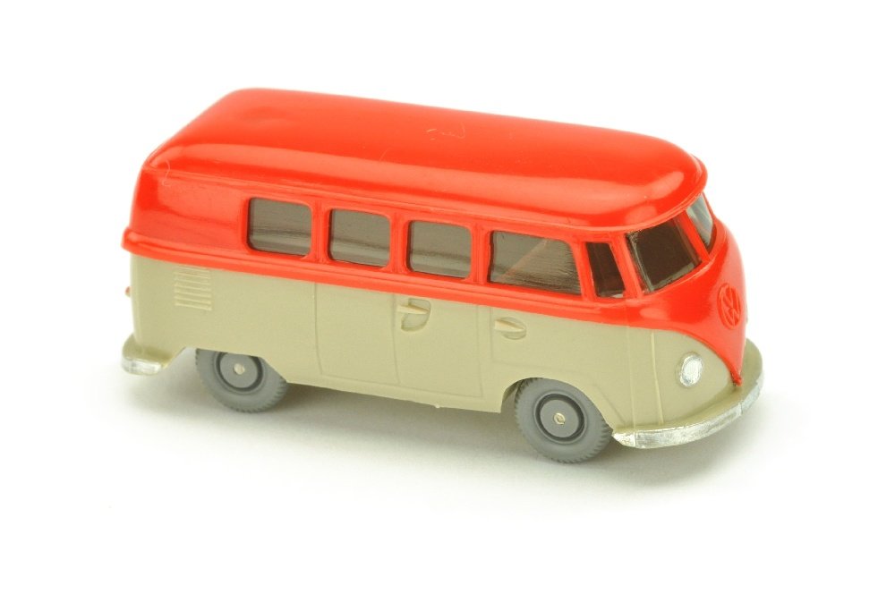 VW T1 Bus (alt), orangerot/hellgelbgrau (1 of 3)