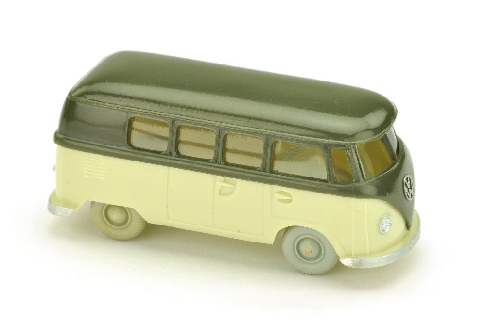 VW T1 Bus (alt), olivgruen/hellgruenbeige (1 of 3)