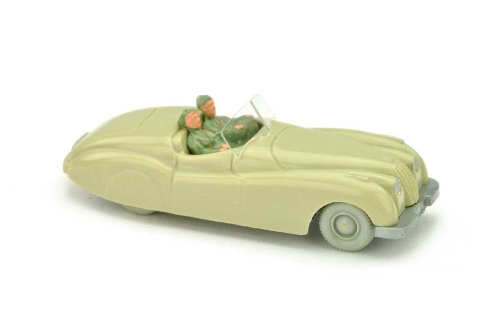 Jaguar XK (Typ 1), hellgelbgrau (1 of 3)