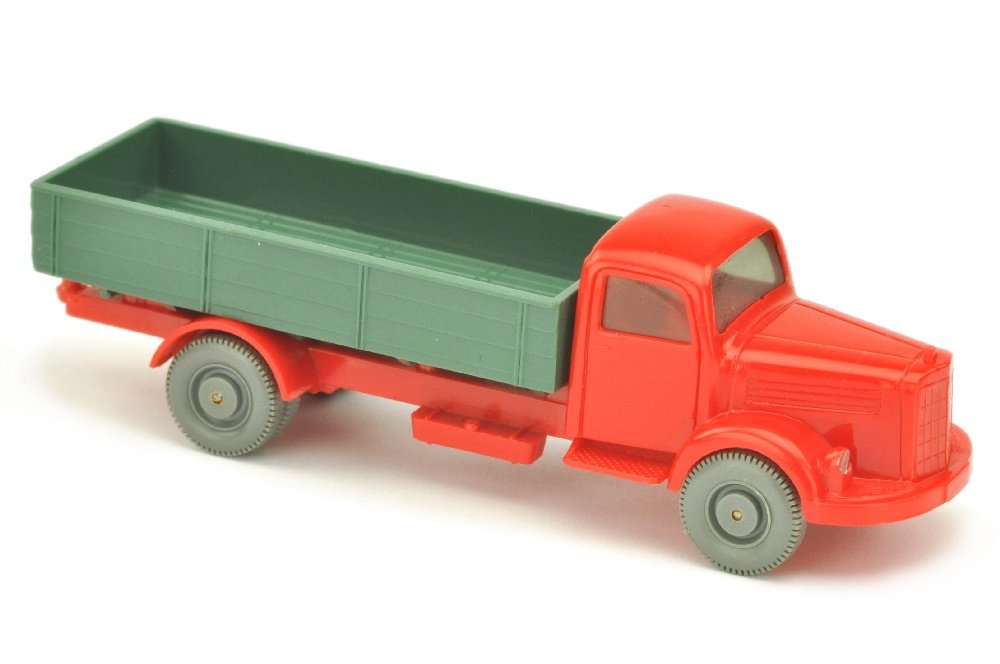 MB 3500 Pritsche, rot/graugruen/rot (1 of 3)