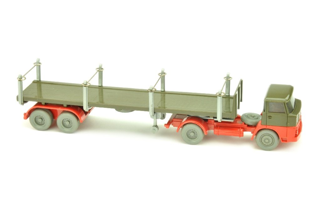 Rungensattelzug Henschel HS 16, olivgruen (1 of 3)