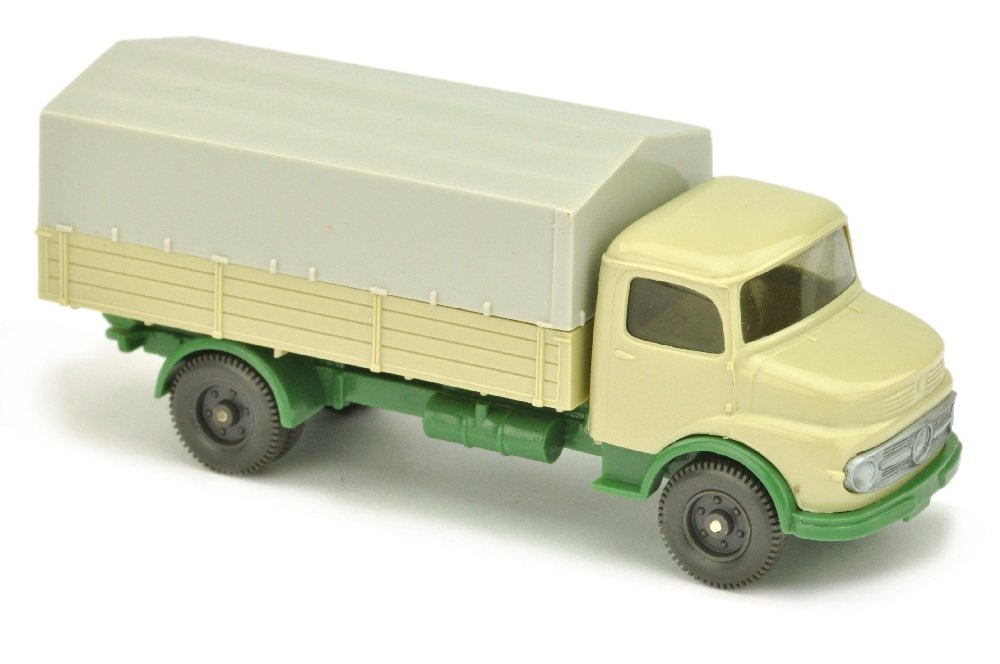 MB 1413 ohne Dachluefter, h'gelbgrau/diamantgruen (1 of 3)