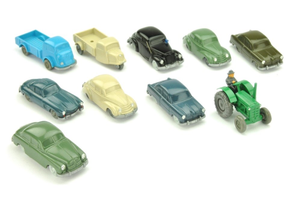 Konvolut 10 unverglaste PKW (1 of 1)