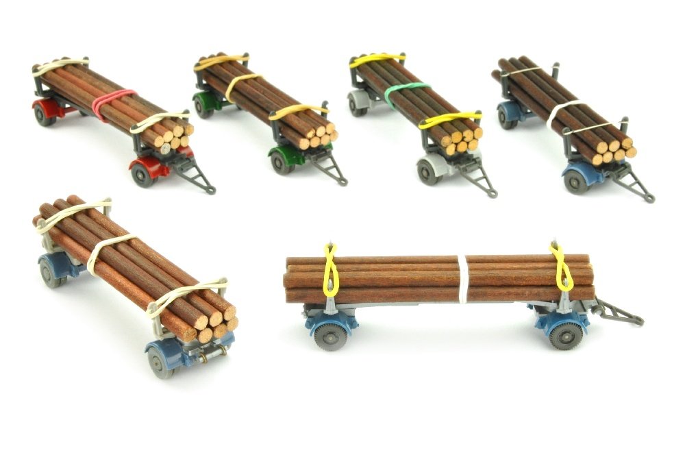 Konvolut 6 Langholzanhaenger (Typ 2) (1 of 1)