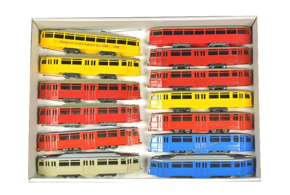 Konvolut 13 Strassenbahnen der 60er/70er Jahre (1 of 1)
