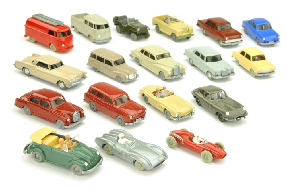 Konvolut 18 PKW der 60er Jahre (1 of 1)