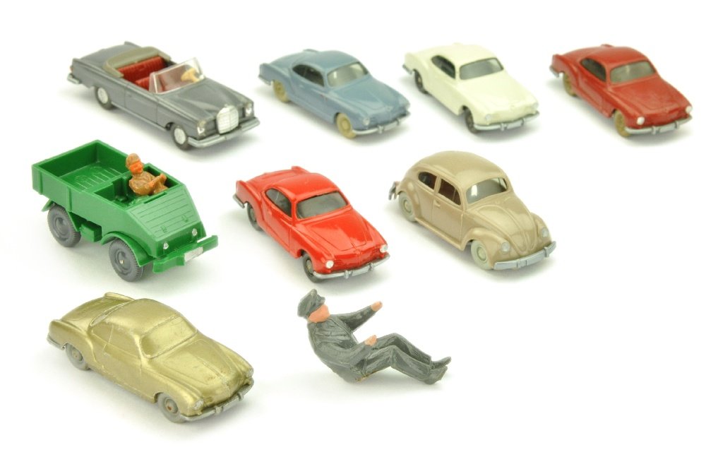 Konvolut 8+1 Modelle der 50er/70er Jahre (1 of 1)