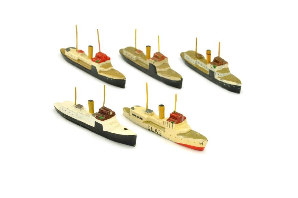 Konvolut 5 Passagier-/Lotsendampfer (1 of 1)