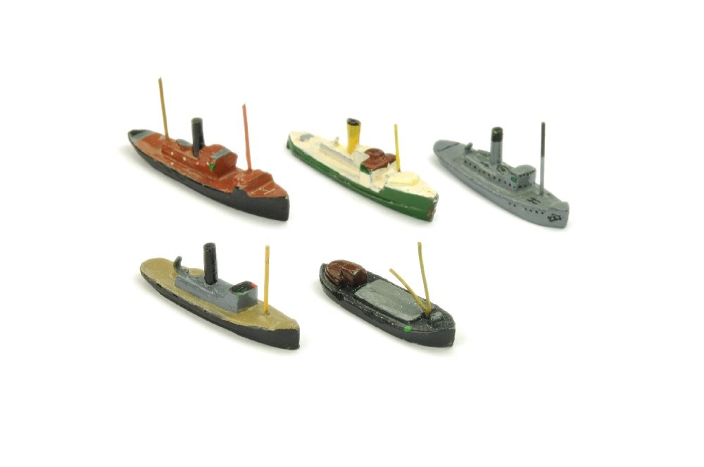 Konvolut 5 kleine Schiffe (um 1935) (1 of 1)
