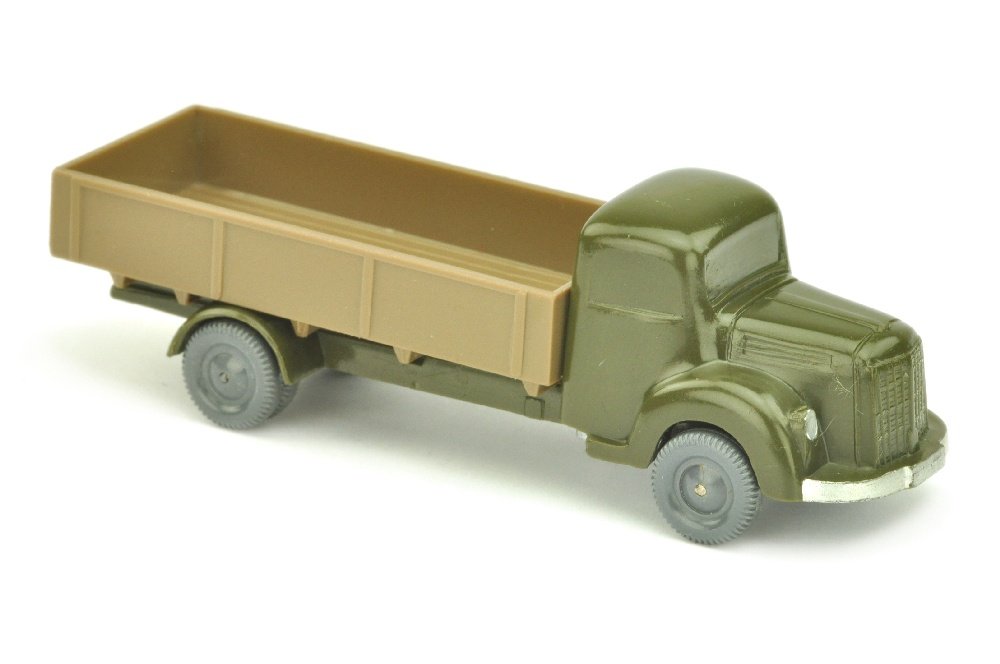 MB 3500 Pritsche, olivgruen/blassbraun (1 of 1)