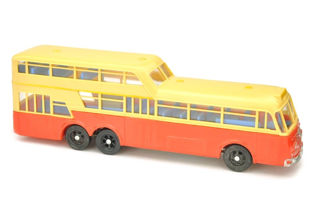 SIKU - (V 72) Buessing 1 1/2-Decker, gelbelfenbein (1 of 1)