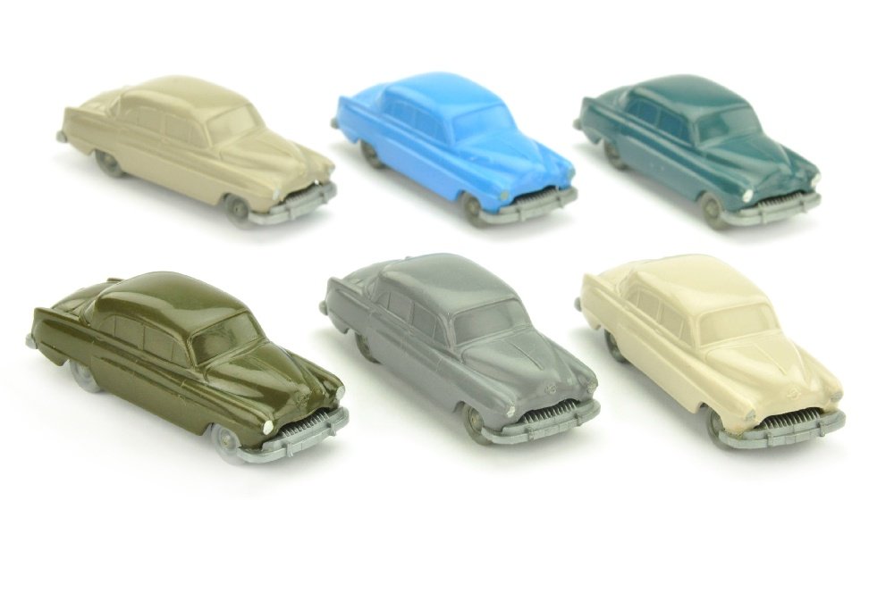 Konvolut 6 Opel Kapitaen mit Haifischmaul (1 of 1)