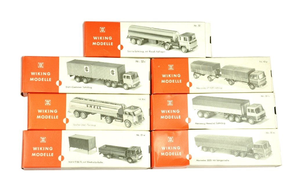 Konvolut 7 LKW der 60er/70er Jahre (im Ork) (1 of 1)