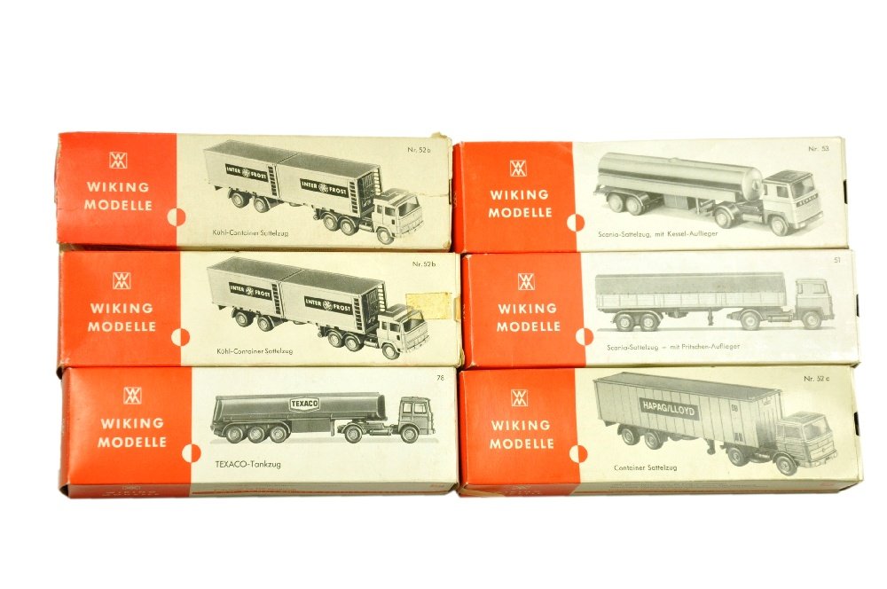 Konvolut 6 LKW der 70er Jahre (im Ork) (1 of 1)