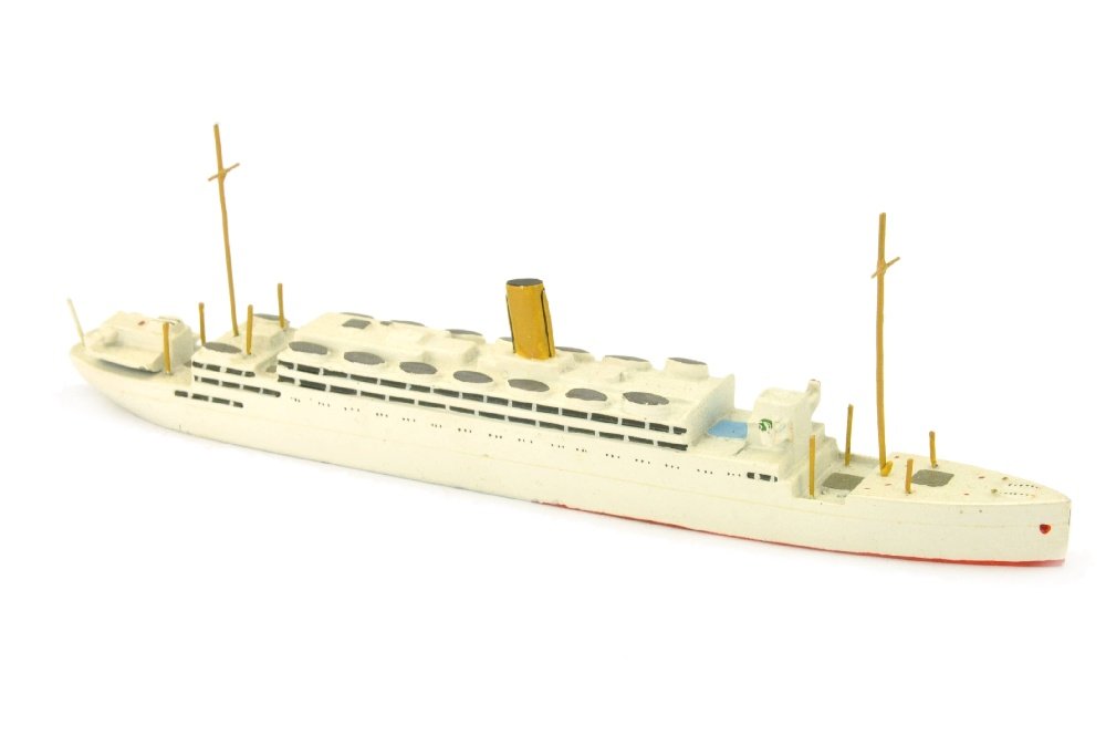 Passagierschiff Atlantis: aehnlich Version A, jedoch Namenszug-AZB fehlt (Vorkriegsversion), R 0, neuwertig (Wiking Schiffe)