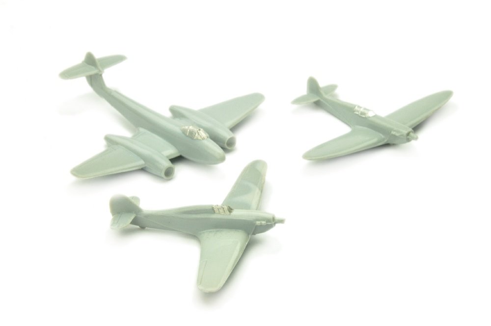 Konvolut 3 Flugzeuge (hellgrau) (1 of 1)