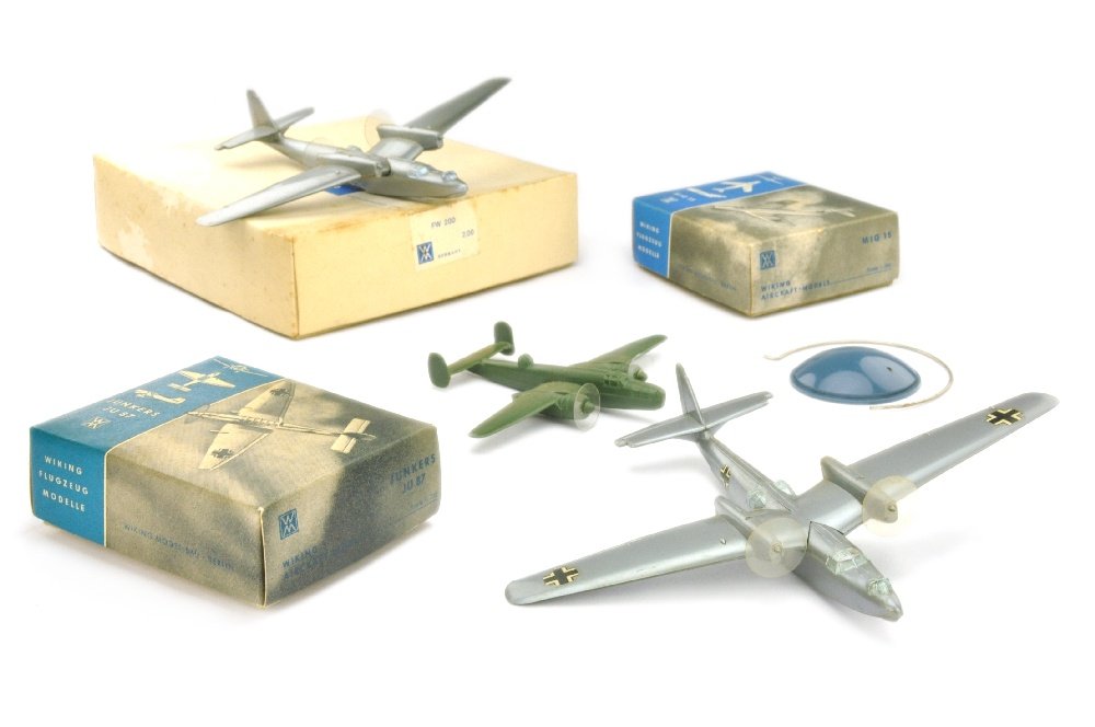 Konvolut 2+4 Flugzeug-Silberlinge (1 of 1)