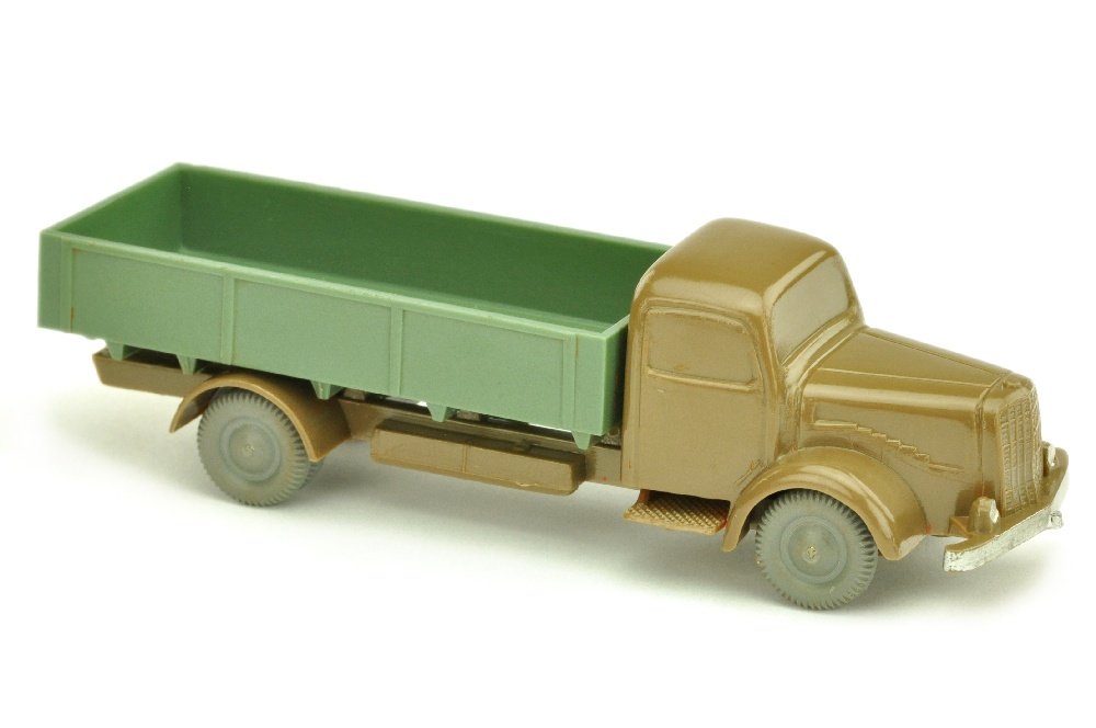 MB 5000 Pritsche, blassbraun/dunkelresedagruen (1 of 1)
