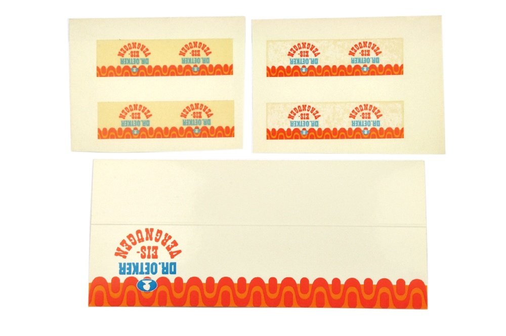 Restposten Aufkleber fuer Werbemodell Oetker/1 (1 of 1)