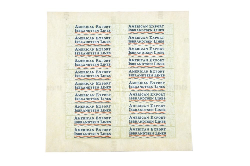 Restposten Aufkleber fuer American Isbrandtsen L. (1 of 1)