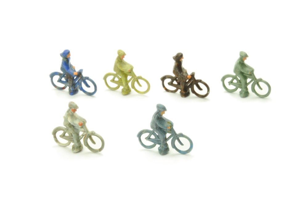 Konvolut 6 Radfahrer der 50er Jahre (1 of 1)