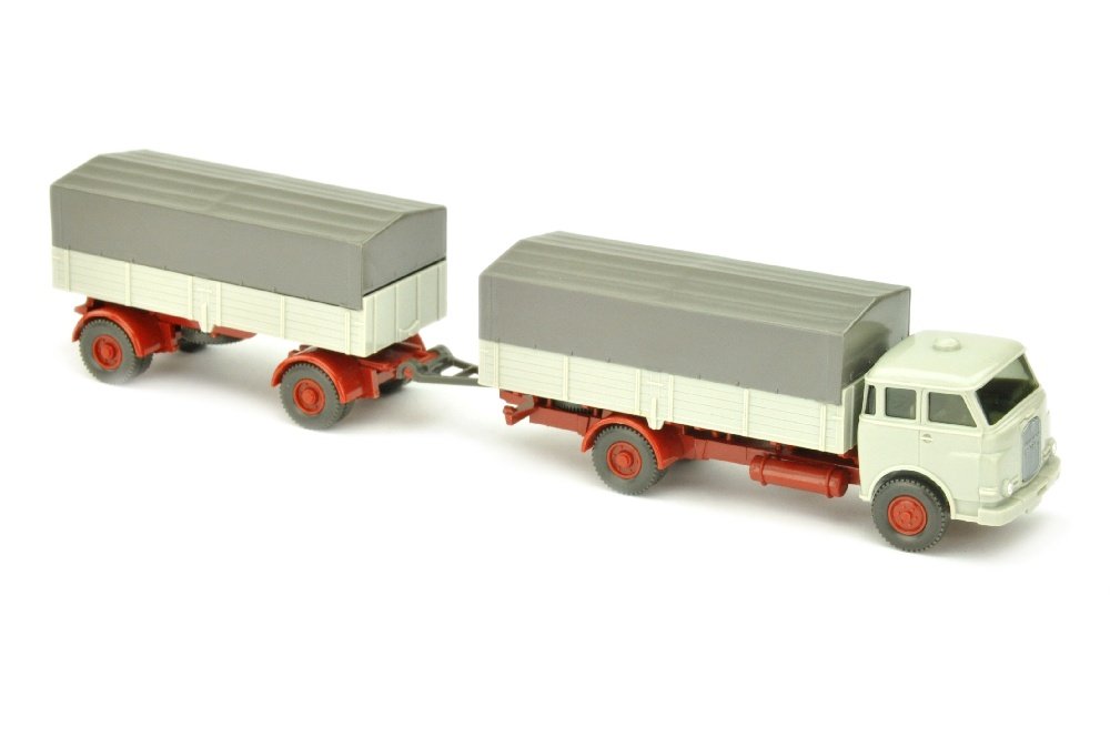 MAN 10.230 mit Anhaenger, achatgrau/weinrot (1 of 1)