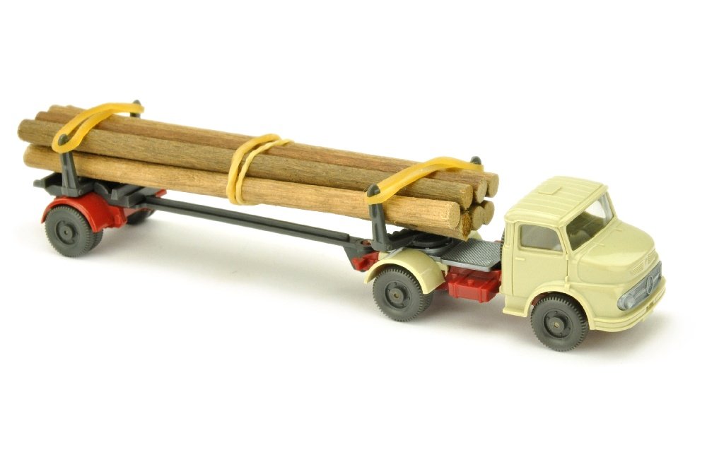 MB 1413 Langholz, hellgelbgrau/weinrot (1 of 1)