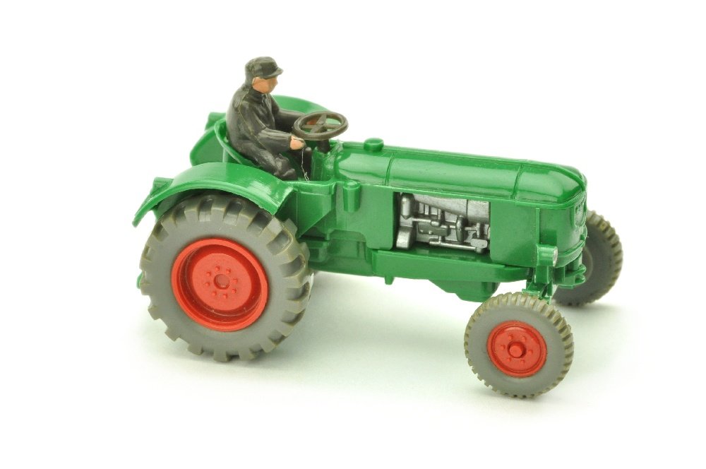 Deutz-Schlepper, gruen: 492/3A, sehr gut (Wiking Verglaster LKW)