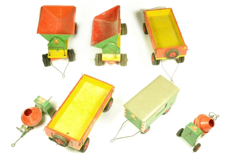 Steiff - Konvolut 7 Holzanhaenger (1 of 2)