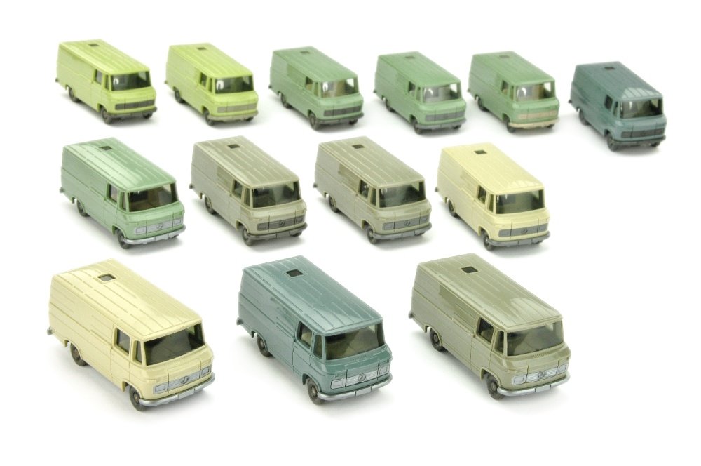 Konvolut 13 Mercedes L 406 Kastenwagen (1 of 1)