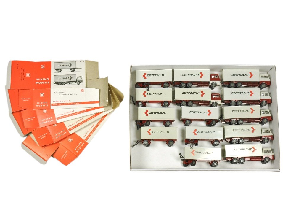 Konvolut 7 Hanomag-Henschel "Zeitfracht" (1 of 1)