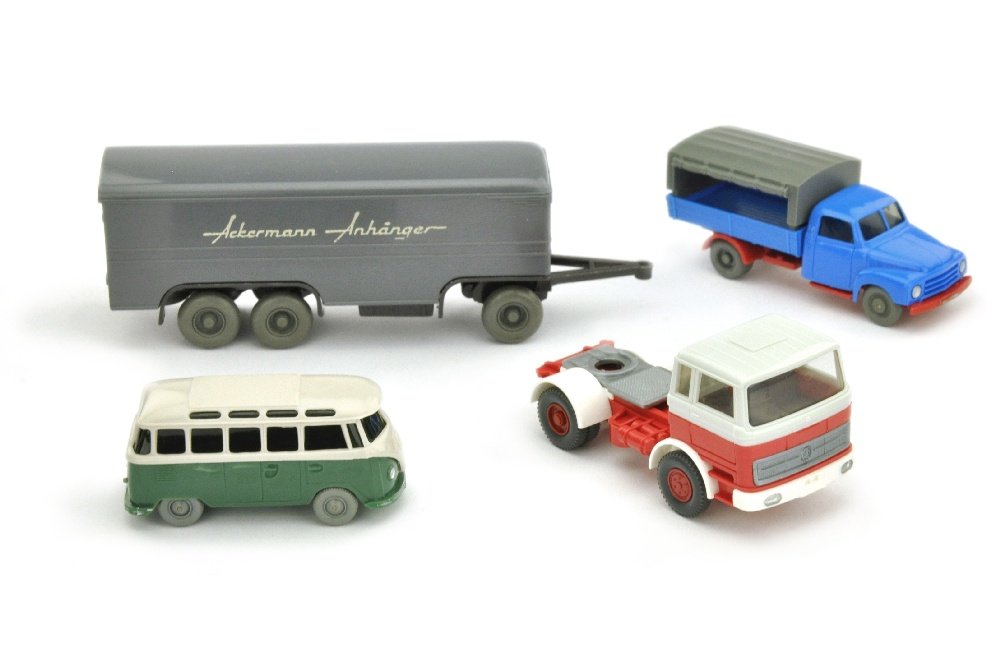 Konvolut 4 Modelle der 50er/70er Jahre (1 of 1)