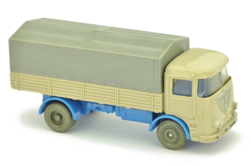 Buessing LU 7, hellgelbgrau/himmelblau (1 of 3)