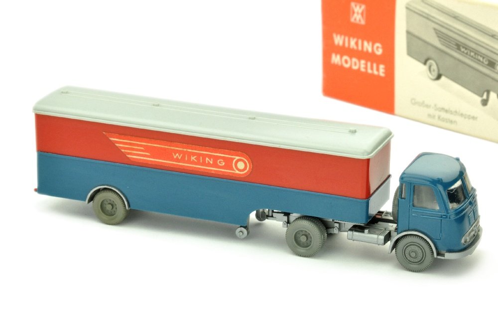 Koffer-Sattelzug MB Pullman Wiking (im Ork) (1 of 3)