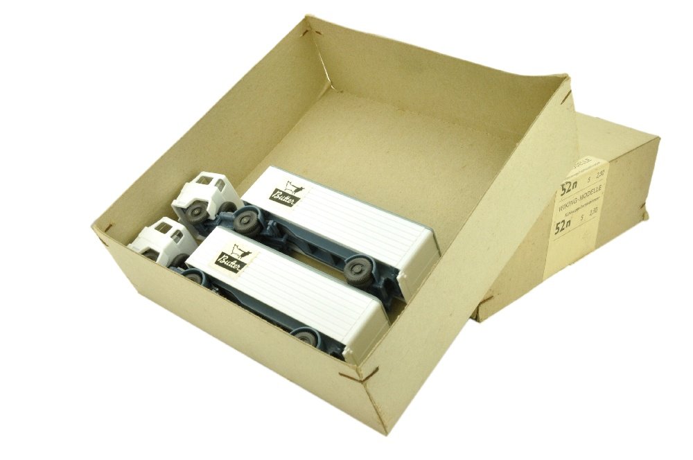 Haendlerkarton mit zwei Magirus D7 Butter (52n) (1 of 1)