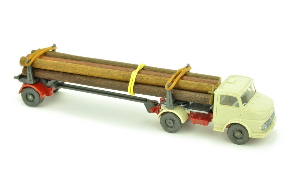 MB 1413 Langholz, hellgelbgrau/weinrot (1 of 1)