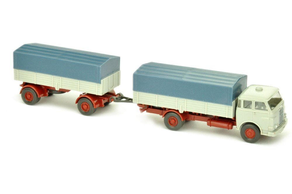 MAN 10.230 mit Anhaenger, achatgrau/weinrot (1 of 1)