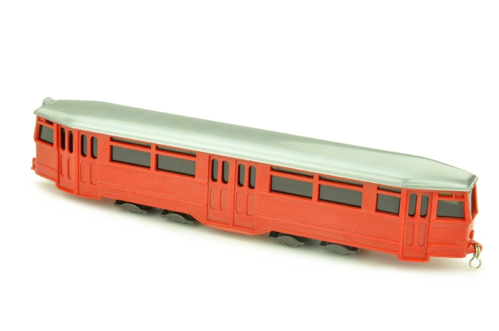 Strassenbahn-Anhaenger, rot/silbern (1 of 1)