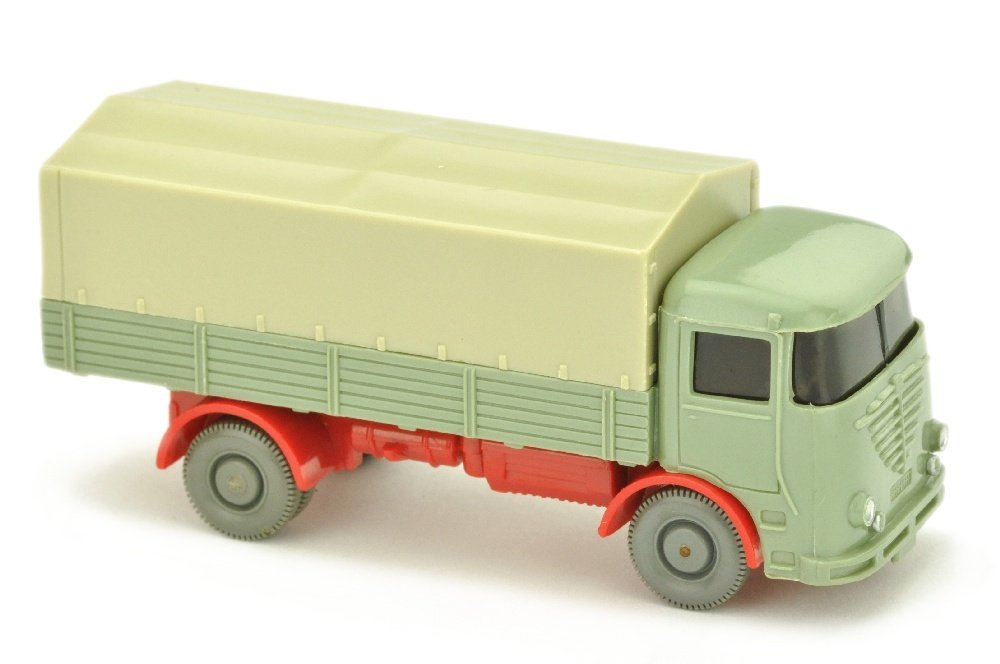 Buessing LU 7, hellgraugruen/rot (1 of 1)