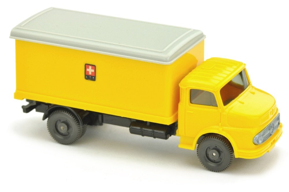 Postwagen MB 1413 mit Dachluefter "PTT" (1 of 2)