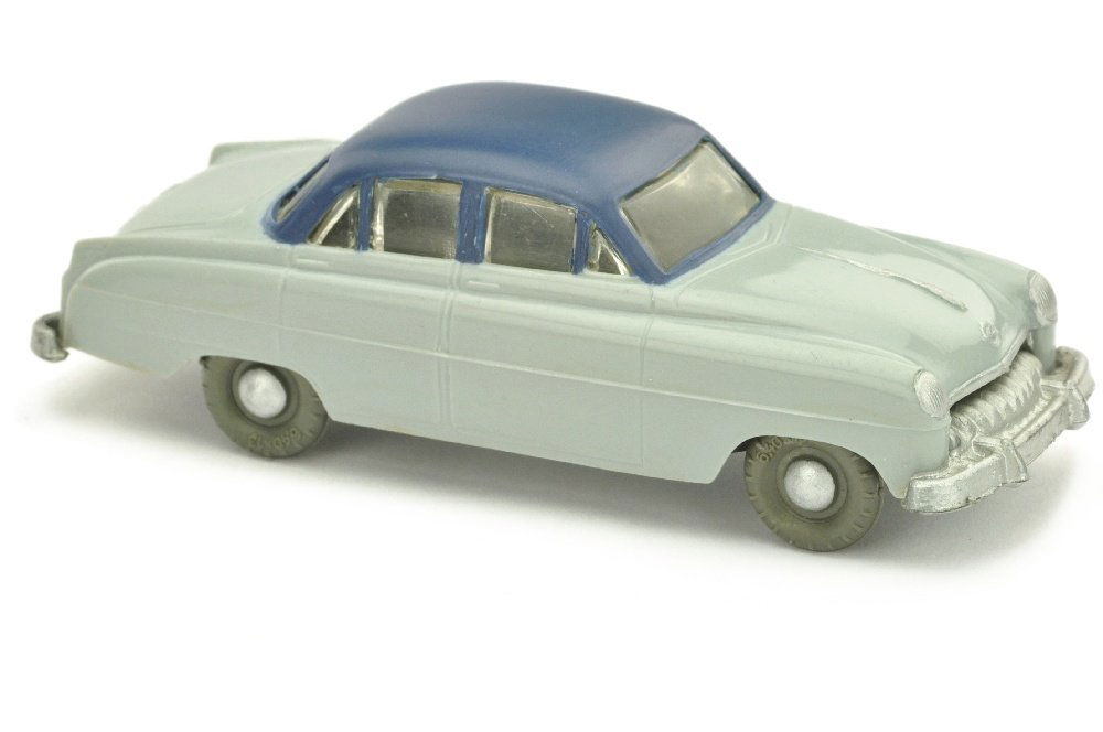 V 8- Opel Kapitaen, silbergrau/blau (1 of 2)