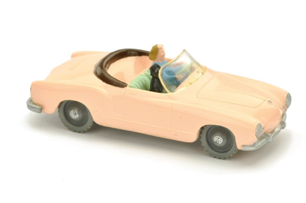 V 81- VW Karmann Ghia Cabrio, beigerot (1 of 2)