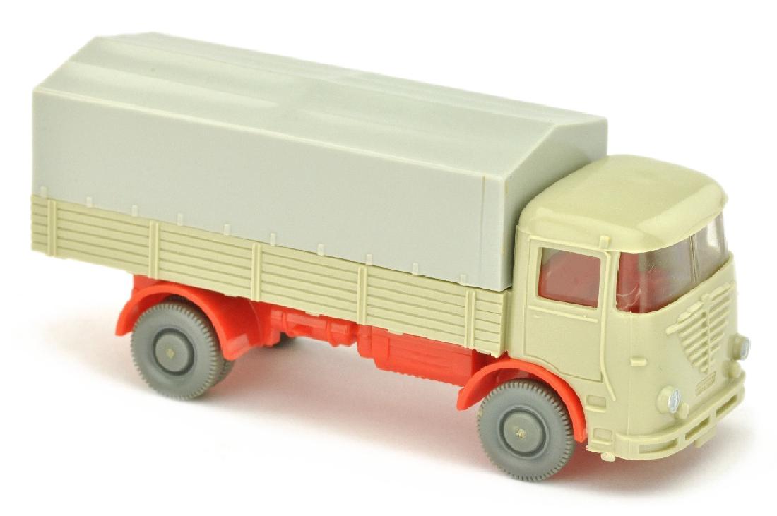 Buessing LU 7, hellgelbgrau/orangerot (1 of 1)