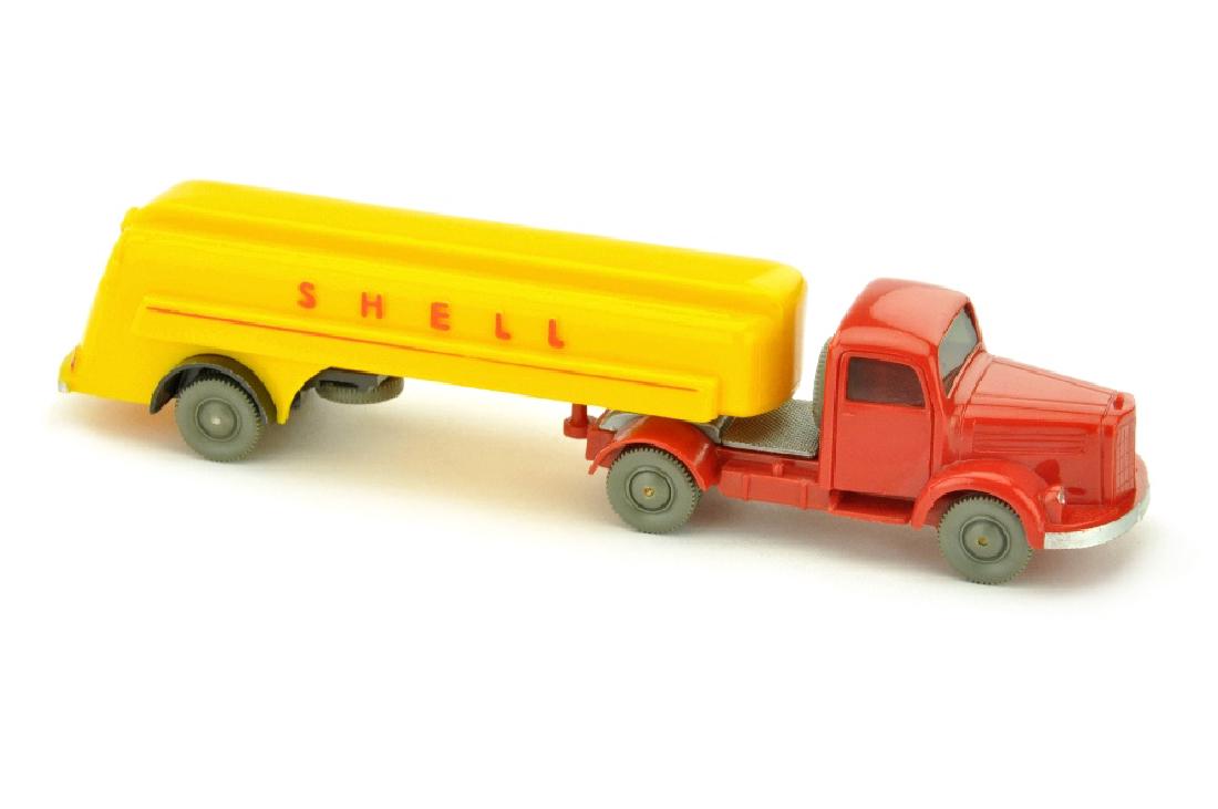 Shell-Tanksattelzug MB 3500, rot (1 of 1)